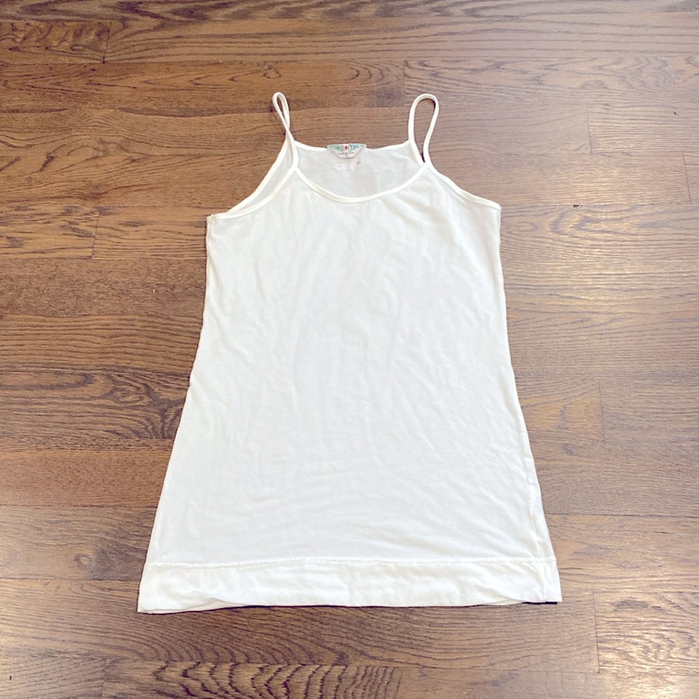 Woman’s White “Hard Tail” Camisole
